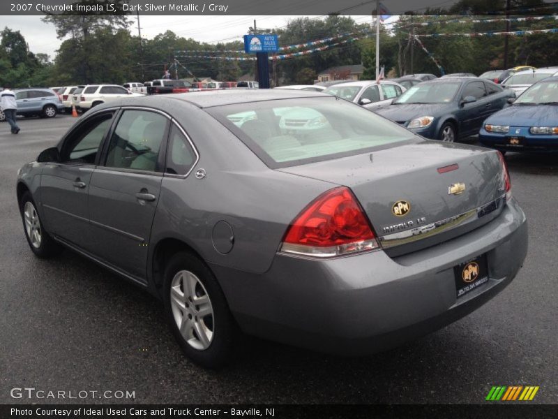 Dark Silver Metallic / Gray 2007 Chevrolet Impala LS
