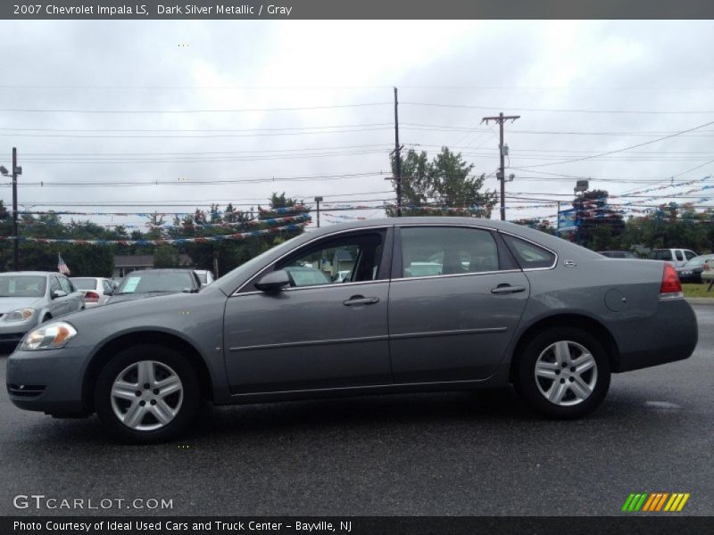 Dark Silver Metallic / Gray 2007 Chevrolet Impala LS
