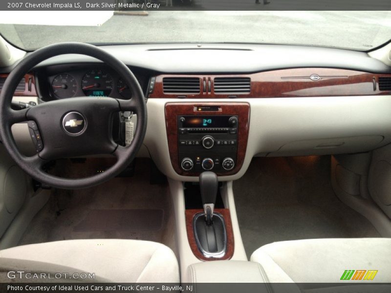 Dark Silver Metallic / Gray 2007 Chevrolet Impala LS