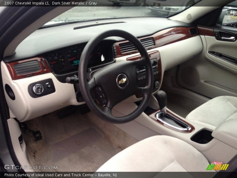 Dark Silver Metallic / Gray 2007 Chevrolet Impala LS