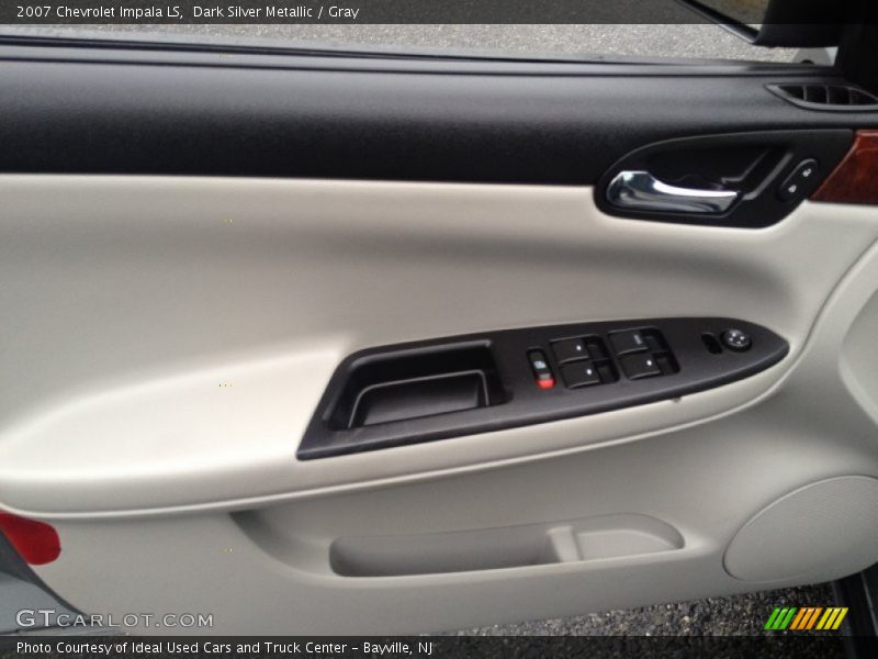 Dark Silver Metallic / Gray 2007 Chevrolet Impala LS