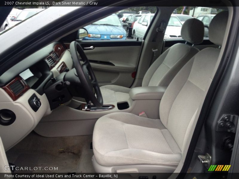Dark Silver Metallic / Gray 2007 Chevrolet Impala LS