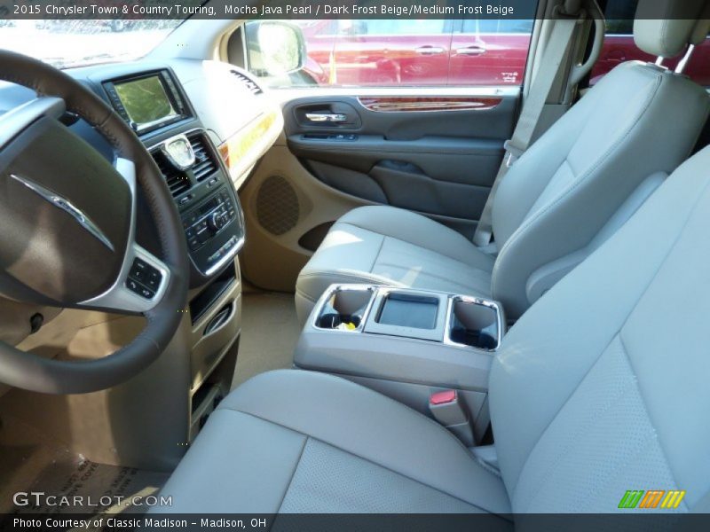 Mocha Java Pearl / Dark Frost Beige/Medium Frost Beige 2015 Chrysler Town & Country Touring