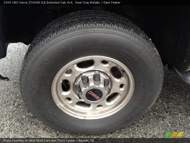 Steel Gray Metallic / Dark Pewter 2006 GMC Sierra 2500HD SLE Extended Cab 4x4