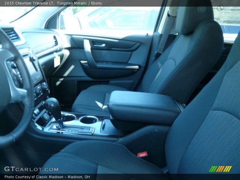Tungsten Metallic / Ebony 2015 Chevrolet Traverse LT