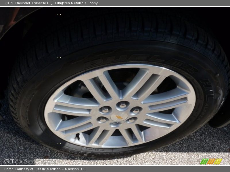 Tungsten Metallic / Ebony 2015 Chevrolet Traverse LT
