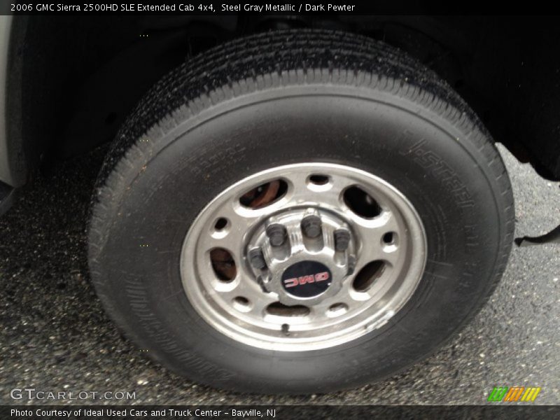 Steel Gray Metallic / Dark Pewter 2006 GMC Sierra 2500HD SLE Extended Cab 4x4