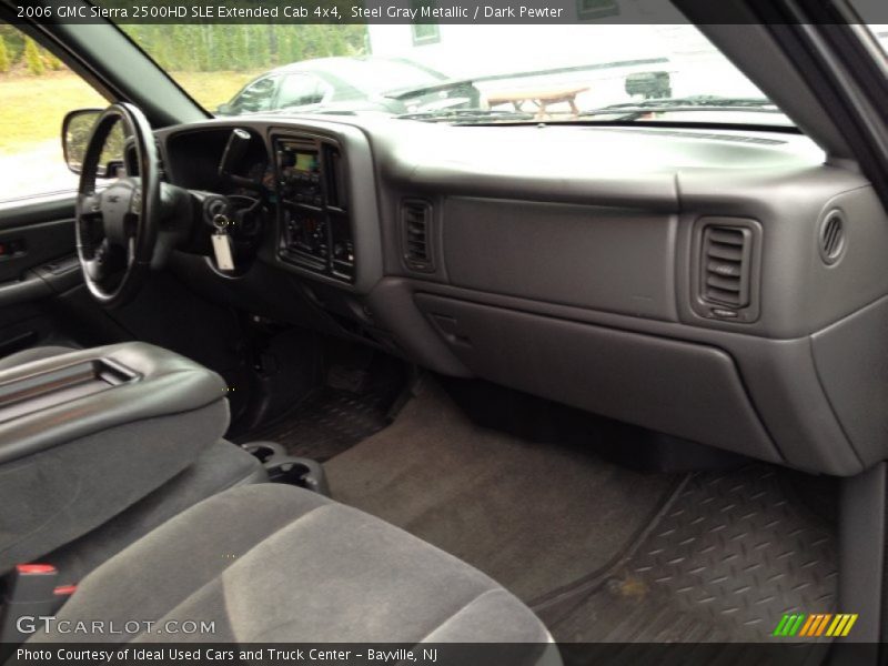 Steel Gray Metallic / Dark Pewter 2006 GMC Sierra 2500HD SLE Extended Cab 4x4
