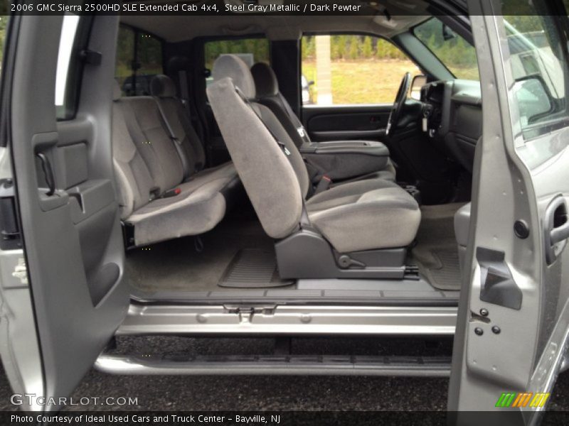 Steel Gray Metallic / Dark Pewter 2006 GMC Sierra 2500HD SLE Extended Cab 4x4