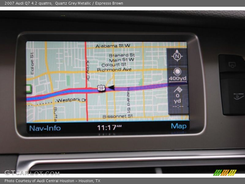 Navigation of 2007 Q7 4.2 quattro