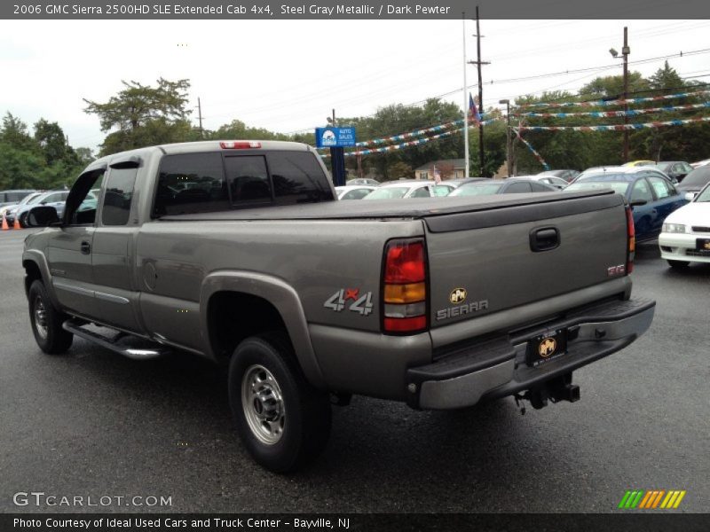 Steel Gray Metallic / Dark Pewter 2006 GMC Sierra 2500HD SLE Extended Cab 4x4