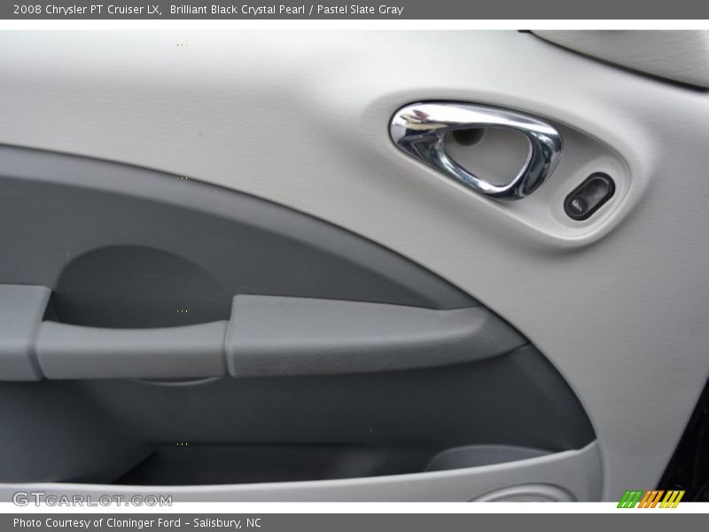 Brilliant Black Crystal Pearl / Pastel Slate Gray 2008 Chrysler PT Cruiser LX