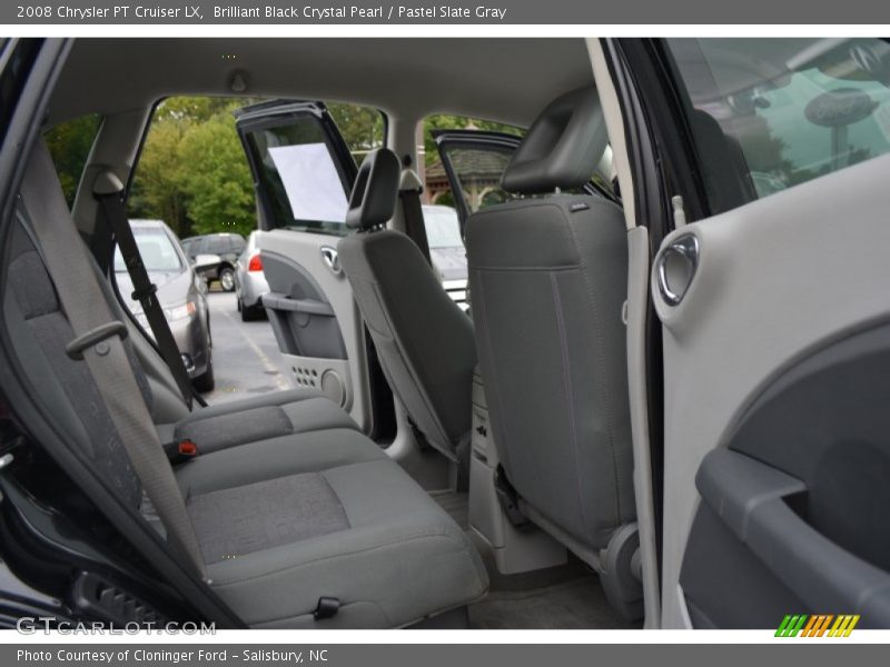Brilliant Black Crystal Pearl / Pastel Slate Gray 2008 Chrysler PT Cruiser LX