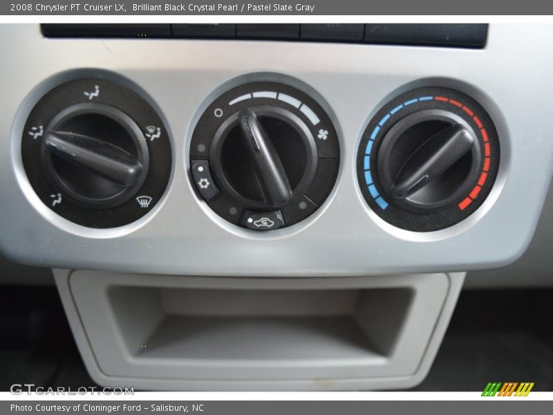 Brilliant Black Crystal Pearl / Pastel Slate Gray 2008 Chrysler PT Cruiser LX