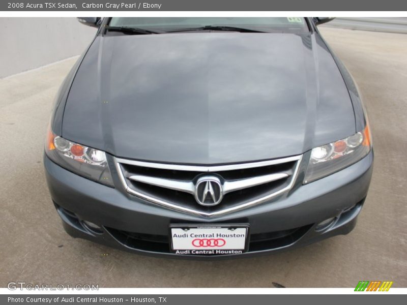 Carbon Gray Pearl / Ebony 2008 Acura TSX Sedan