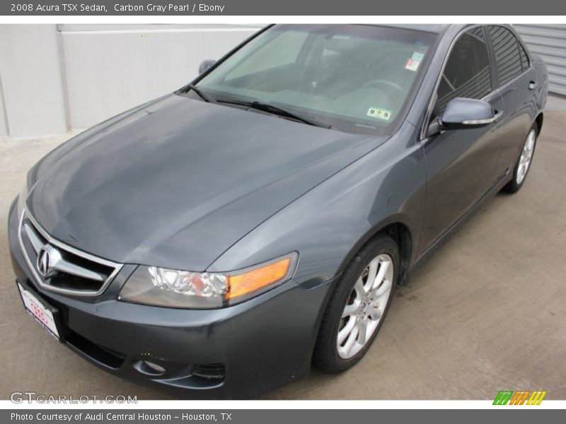 Carbon Gray Pearl / Ebony 2008 Acura TSX Sedan