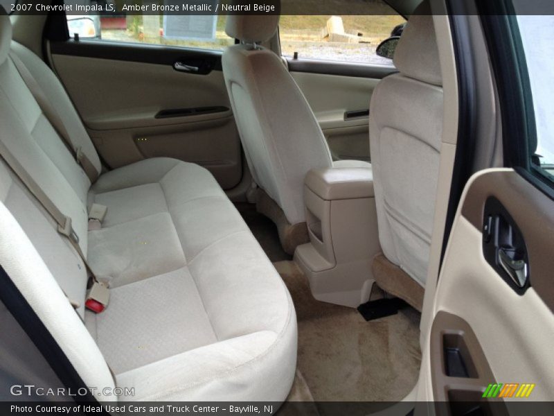 Amber Bronze Metallic / Neutral Beige 2007 Chevrolet Impala LS