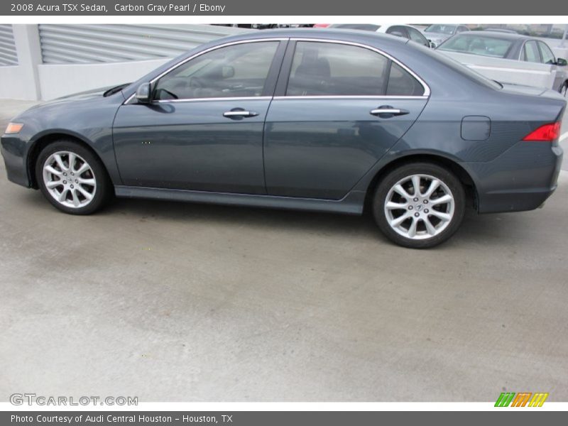 Carbon Gray Pearl / Ebony 2008 Acura TSX Sedan
