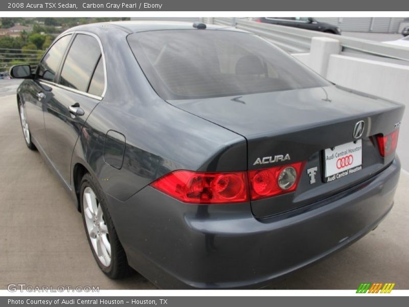 Carbon Gray Pearl / Ebony 2008 Acura TSX Sedan