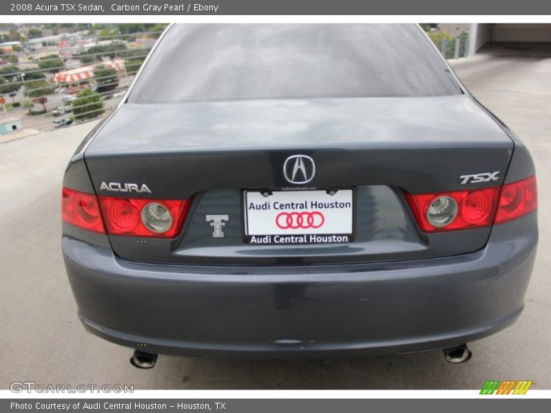 Carbon Gray Pearl / Ebony 2008 Acura TSX Sedan