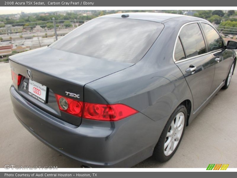 Carbon Gray Pearl / Ebony 2008 Acura TSX Sedan