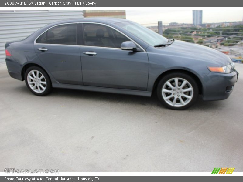 Carbon Gray Pearl / Ebony 2008 Acura TSX Sedan
