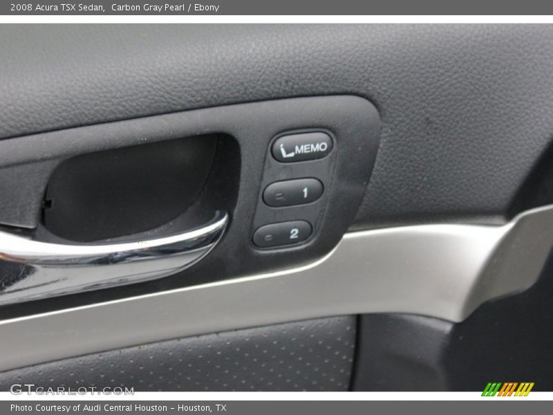 Carbon Gray Pearl / Ebony 2008 Acura TSX Sedan