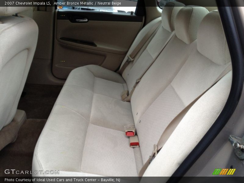 Amber Bronze Metallic / Neutral Beige 2007 Chevrolet Impala LS