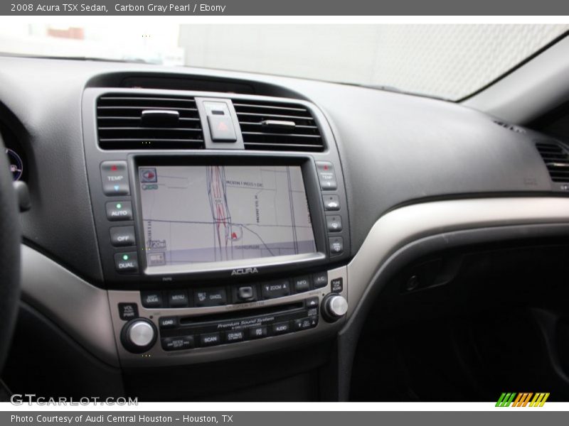 Carbon Gray Pearl / Ebony 2008 Acura TSX Sedan