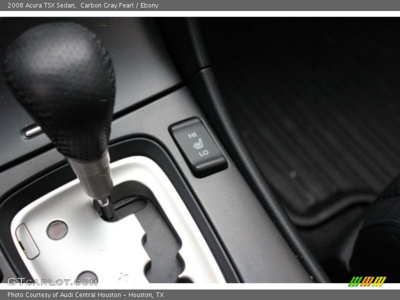 Carbon Gray Pearl / Ebony 2008 Acura TSX Sedan