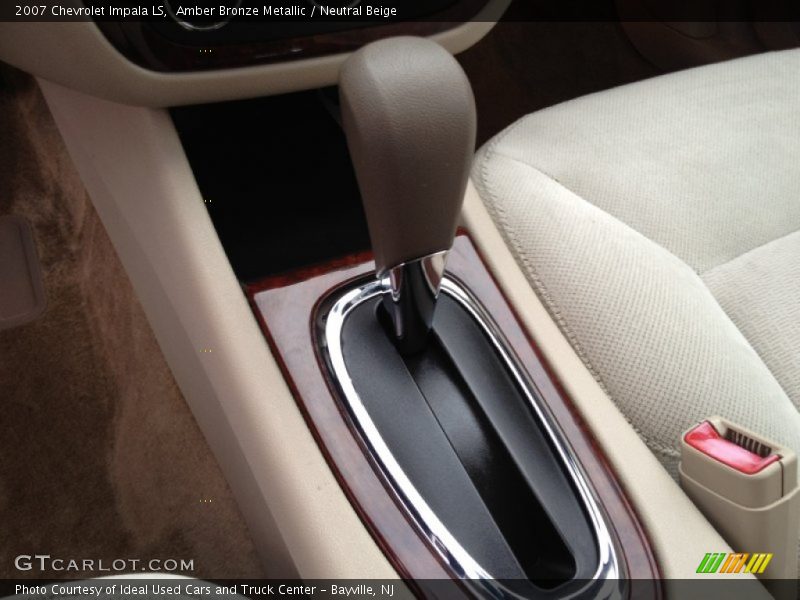 Amber Bronze Metallic / Neutral Beige 2007 Chevrolet Impala LS