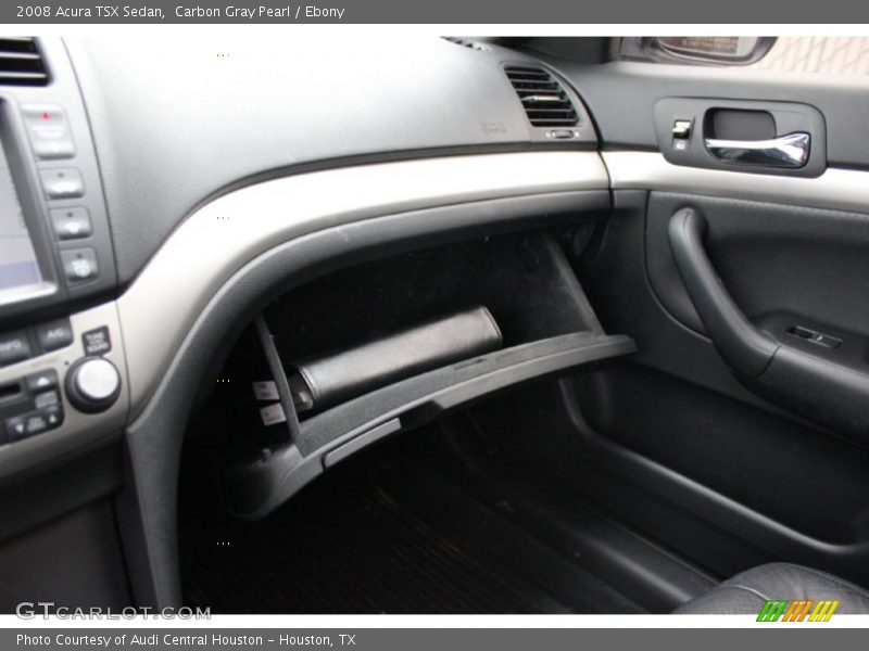 Carbon Gray Pearl / Ebony 2008 Acura TSX Sedan