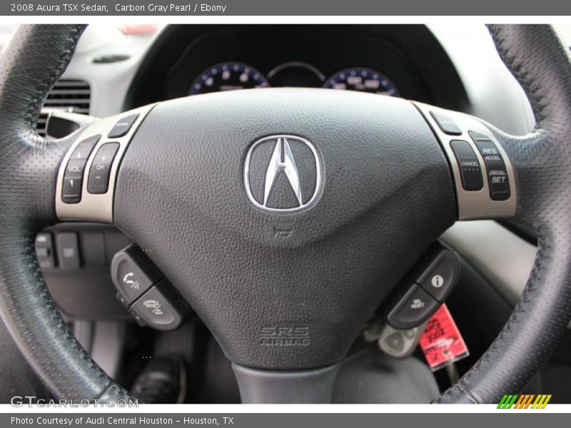 Carbon Gray Pearl / Ebony 2008 Acura TSX Sedan