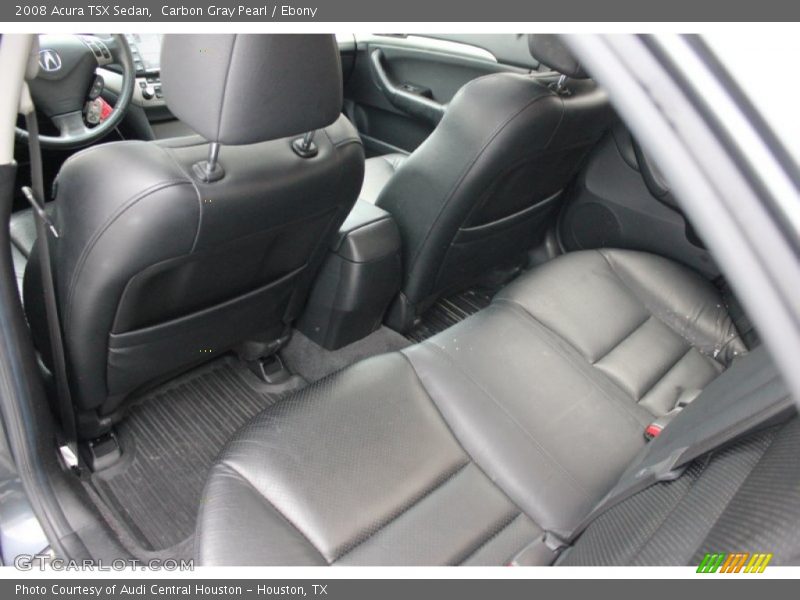 Carbon Gray Pearl / Ebony 2008 Acura TSX Sedan