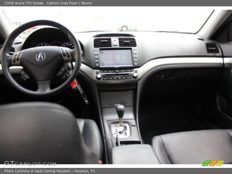 Carbon Gray Pearl / Ebony 2008 Acura TSX Sedan