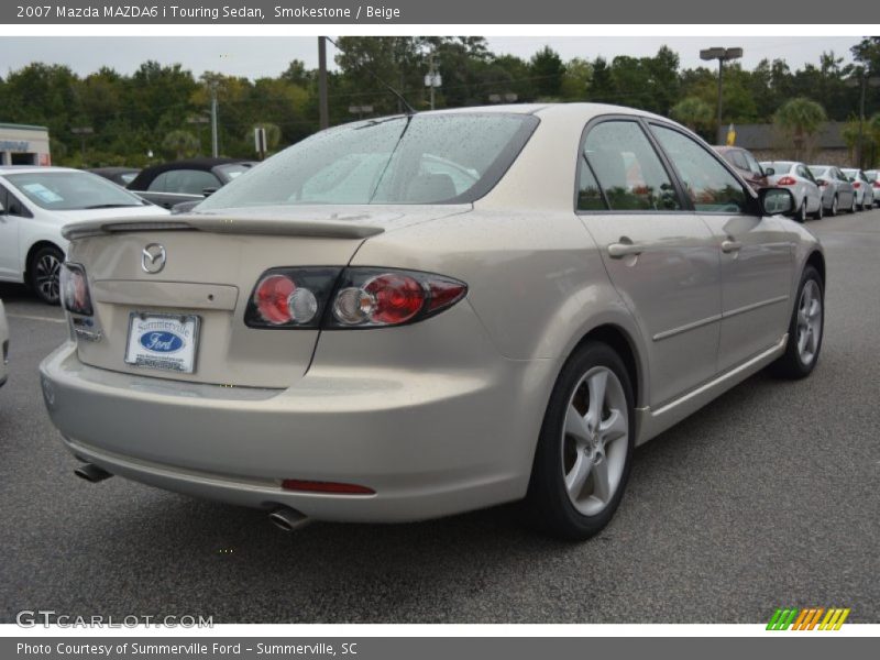 Smokestone / Beige 2007 Mazda MAZDA6 i Touring Sedan