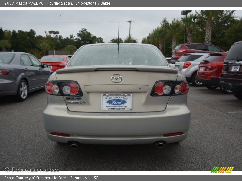 Smokestone / Beige 2007 Mazda MAZDA6 i Touring Sedan
