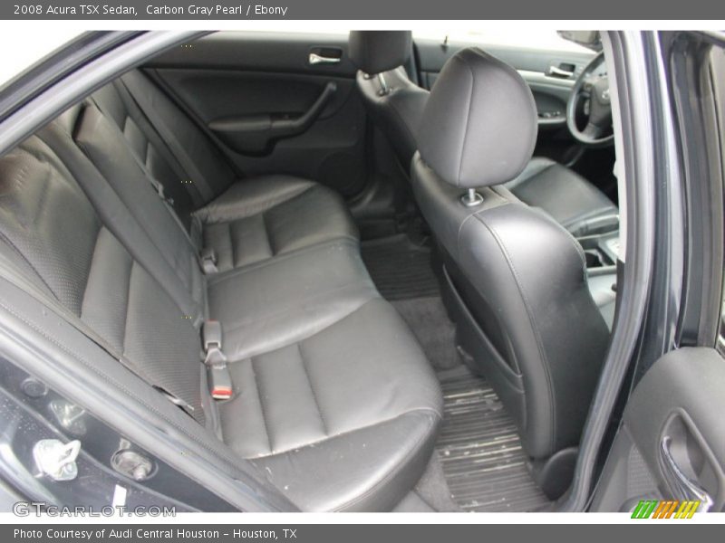 Carbon Gray Pearl / Ebony 2008 Acura TSX Sedan