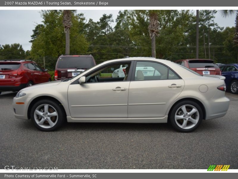 Smokestone / Beige 2007 Mazda MAZDA6 i Touring Sedan