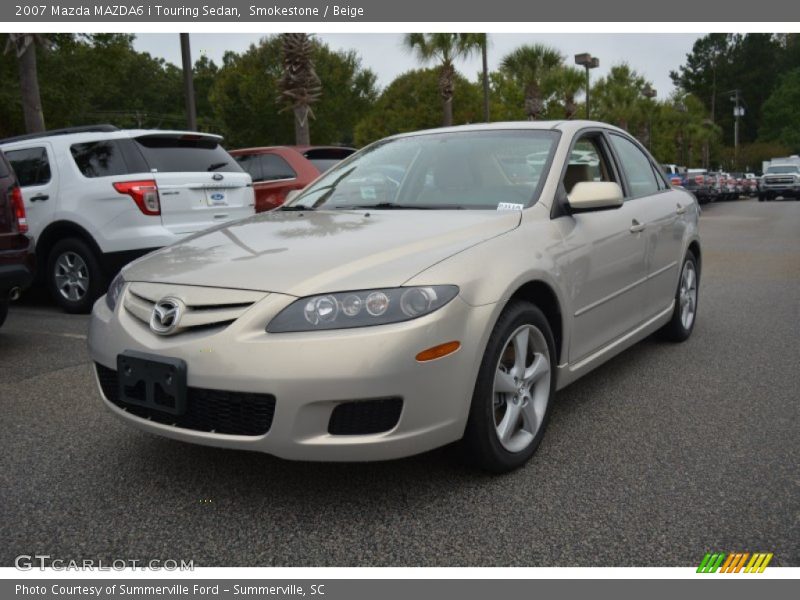 Smokestone / Beige 2007 Mazda MAZDA6 i Touring Sedan