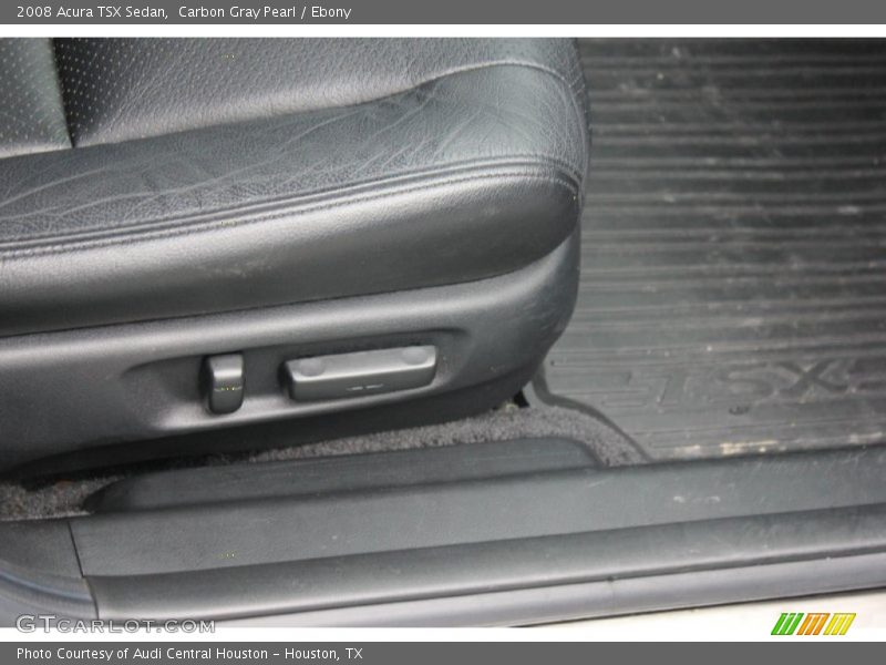 Carbon Gray Pearl / Ebony 2008 Acura TSX Sedan