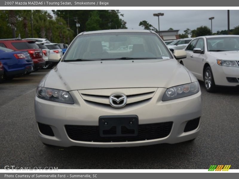 Smokestone / Beige 2007 Mazda MAZDA6 i Touring Sedan