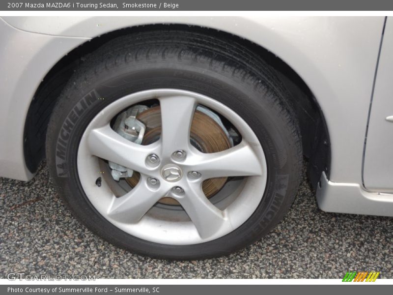 Smokestone / Beige 2007 Mazda MAZDA6 i Touring Sedan