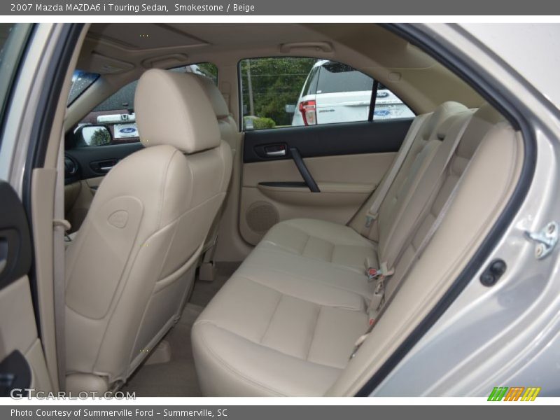 Smokestone / Beige 2007 Mazda MAZDA6 i Touring Sedan