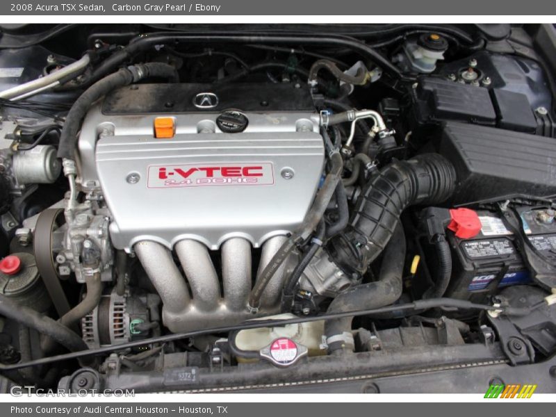 Carbon Gray Pearl / Ebony 2008 Acura TSX Sedan