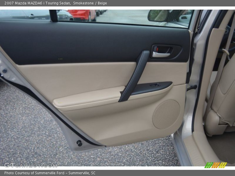 Smokestone / Beige 2007 Mazda MAZDA6 i Touring Sedan