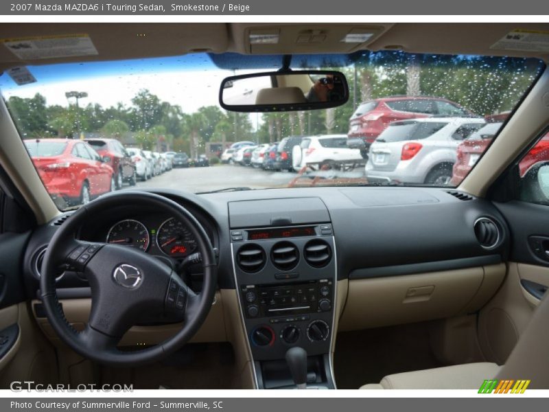 Smokestone / Beige 2007 Mazda MAZDA6 i Touring Sedan