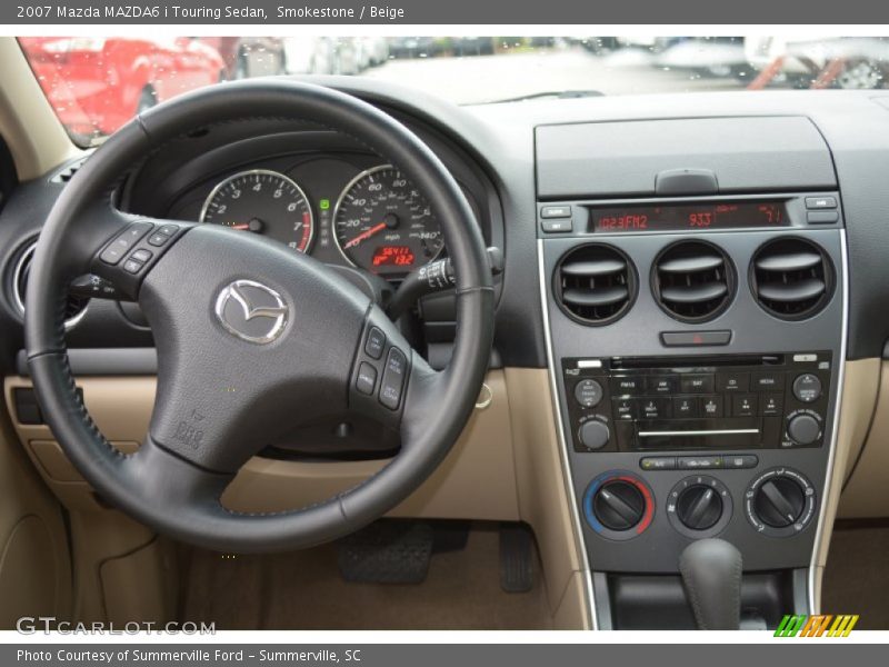 Smokestone / Beige 2007 Mazda MAZDA6 i Touring Sedan