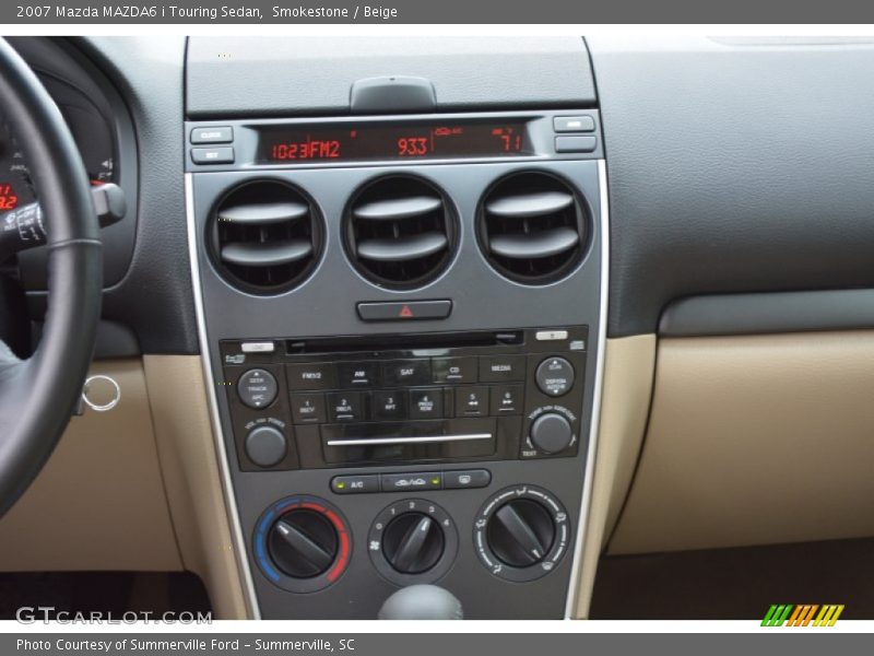 Smokestone / Beige 2007 Mazda MAZDA6 i Touring Sedan