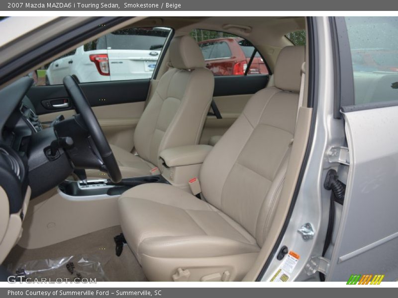 Smokestone / Beige 2007 Mazda MAZDA6 i Touring Sedan